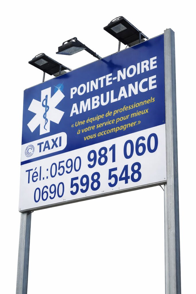 Panneau ambulance